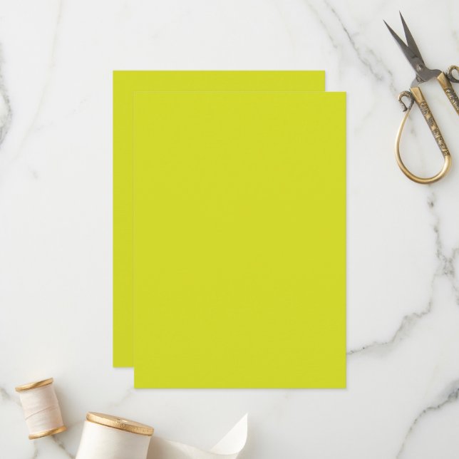 Create Stunning Visual Appeal Yellow Background Programme (Front/Back In Situ)
