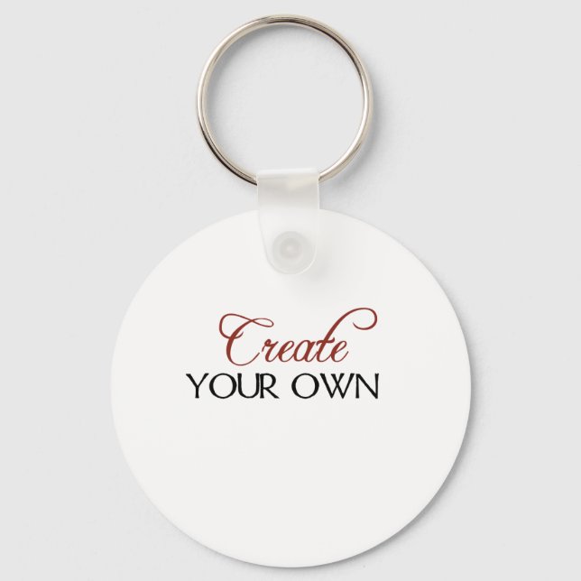 Create Template Key Ring (Front)