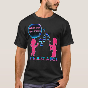 Create With Dot Kid Bubbles September Internationa T-Shirt