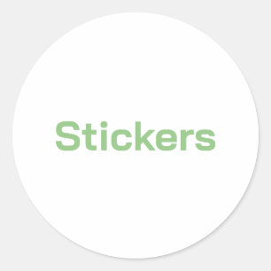 Create You Own 1.5 inch Classic Round Sticker