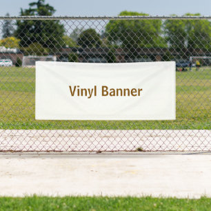 Create You Own 2.5' x 6' Vinyl Banner