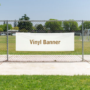 Create You Own 2.5' x 8' Vinyl Banner