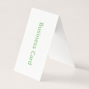Create You Own 4" x 3.5" Tent Fold Business Card
