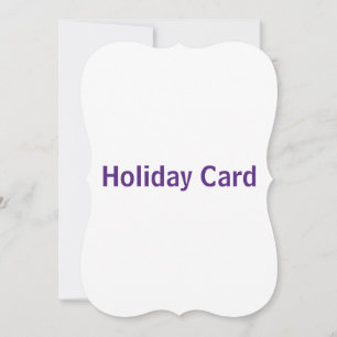 Create You Own 5" x 7" Bracket Holiday Card
