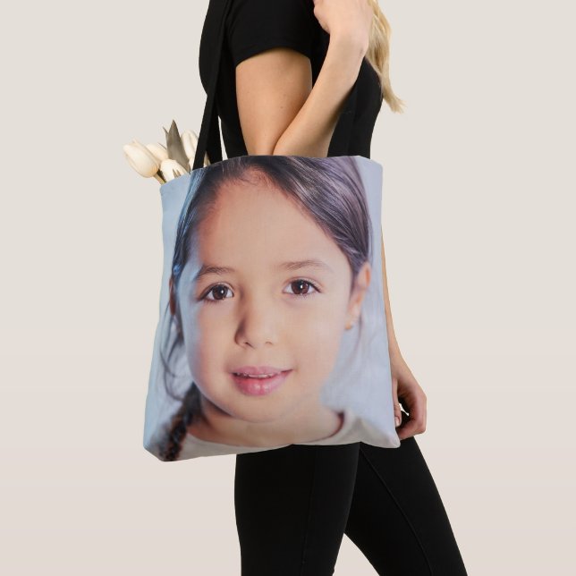 CREATE YOUR ALL OVER PRINT PHOTO CUSTOM TOTE BAG (Close Up)