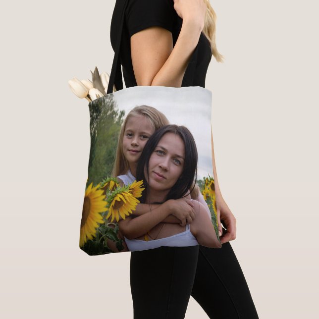 CREATE YOUR ALL OVER PRINT PHOTO CUSTOM TOTE BAG (Close Up)