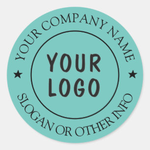 Create Your Business Logo Custom Classic Round Sti Sticker