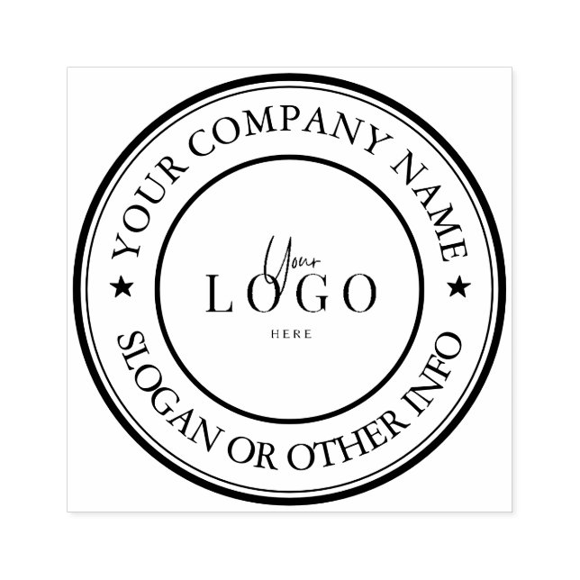 Create Your Business Logo Custom  Rubber Stamp (Imprint)