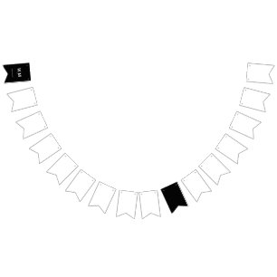 create your custom minimalist bunting banner