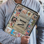 Create Your Custom Photo Collage Rustic Farmhouse Laptop Sleeve<br><div class="desc">Create your own personalised 14 Instagram photo collage laptop sleeve with your custom images on a rustic farmhouse style wooden plank background. Add your favourite photos, designs or artworks to create something really unique. To edit this design template, simply upload your own image as shown above. You can easily add...</div>