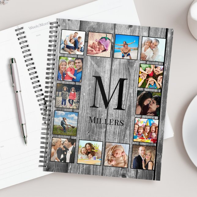 Create Your Custom Photo Collage Rustic Farmhouse Planner (Creator Uploaded)