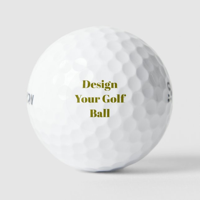 Create Your Custom Srixon Soft Feel 13 Golf Balls (Front)