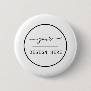 Create Your design Own 6 Cm Round Badge