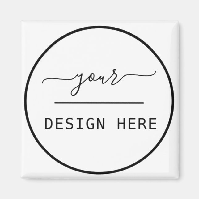 Create Your design Own Magnet (Front)
