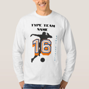Create your Favourite Team Name 16 Football Soccer T-Shirt
