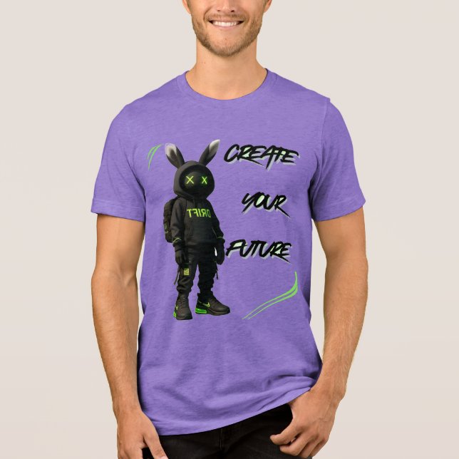 Create Your Future  Tri-Blend Shirt (Front)