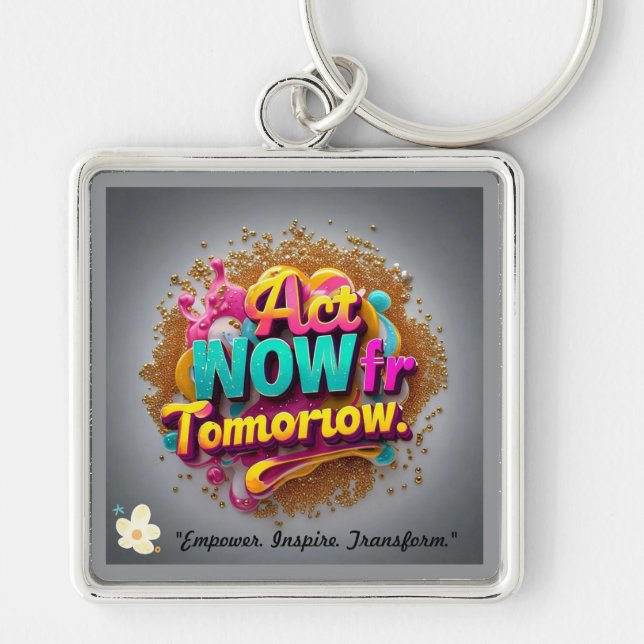 "Create Your Legacy" Key Ring (Front)