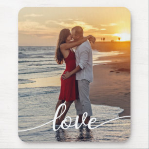 Create Your Love Romantic Photo Mouse Pad