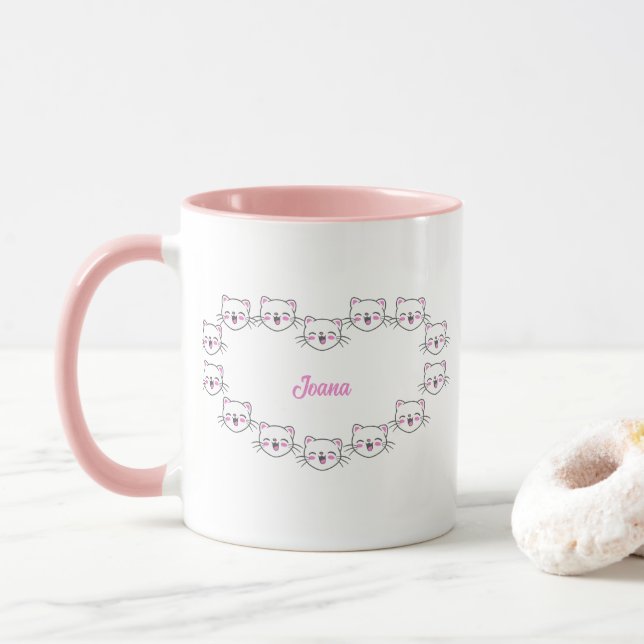Create Your name Mugs ALCM005 (With Donut)