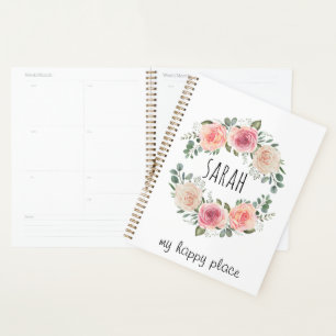 Create your name Weekly Monthly Planner 