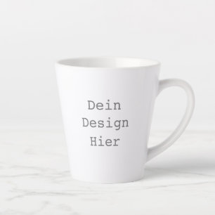 Create your own 0.34l latte cup