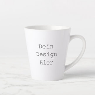 Create your own 0.34l latte cup