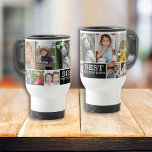 Create Your Own 10 Photo Collage Best Pop Pop Ever Travel Mug<br><div class="desc">Photo Collage Mug - A special gift for grandpa personalised with 10 favourite pictures of happy memories with grandkids.</div>
