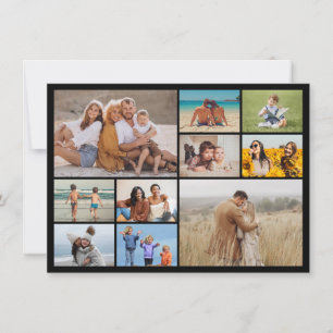 Create Your Own 10 Photo Collage Card