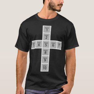 Create your own 10 photo collage Christian cross T-Shirt