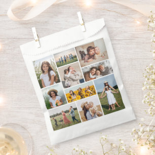 Create Your Own 10 Photo Collage Favour Bags