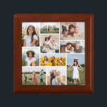 Create Your Own 10 Photo Collage Gift Box<br><div class="desc">Create your own Custom 10 Photo Collage for Christmas, Birthdays, Weddings, Anniversaries, Graduations, Father's Day, Mother's Day or any other Special Occasion, with our easy-to-use design tool. Add your favourite photos of friends, family, vacations, hobbies and pets and you'll have a stunning, one-of-a-kind photo collage, perfect for home decoration, gift...</div>