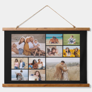 Create Your Own 10 Photo Collage Hanging Tapestry