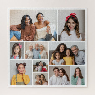 Create Your Own 10 Photo Collage Jigsaw Puzzle