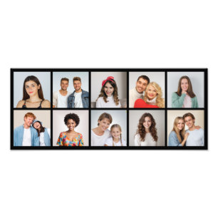 Create Your Own 10 Photo Collage Photo Enlargement Print