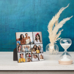 Create Your Own 10 Photo Collage Plaque