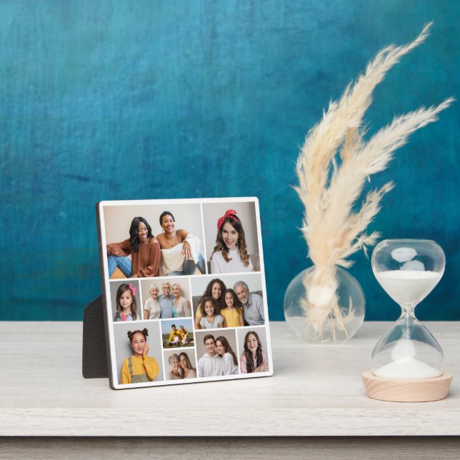 Create Your Own 10 Photo Collage Plaque (Insitu)