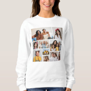 Create Your Own 10 Photo Collage Sweatshirt