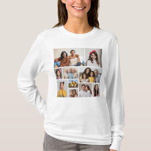 Create Your Own 10 Photo Collage T-Shirt
