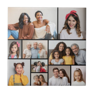 Create Your Own 10 Photo Collage Tile