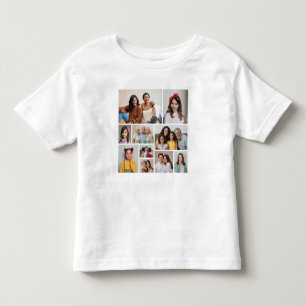 Create Your Own 10 Photo Collage Toddler T-Shirt
