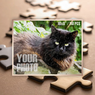 Create Your Own 10x8”/110 Pieces Custom Pet Photo Jigsaw Puzzle