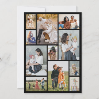 Create Your Own 11 Photo Collage Card