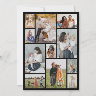 Create Your Own 11 Photo Collage Card