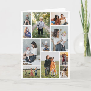Create Your Own 11 Photo Collage Card