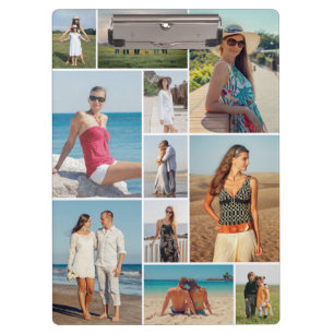 Create Your Own 11 Photo Collage Clipboard
