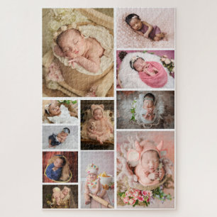 Create Your Own 11 Photo Collage Jigsaw Puzzle
