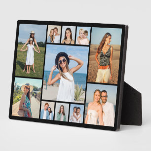 Create Your Own 11 Photo Collage Plaque