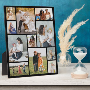 Create Your Own 11 Photo Collage Plaque