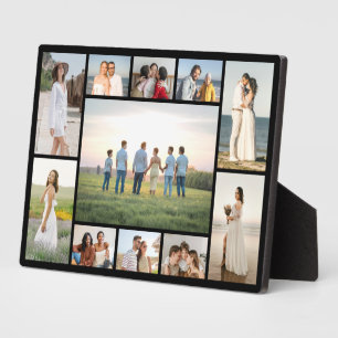 Create Your Own 11 Photo Collage Plaque