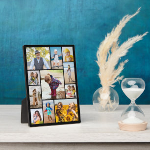 Create Your Own 11 Photo Collage Plaque